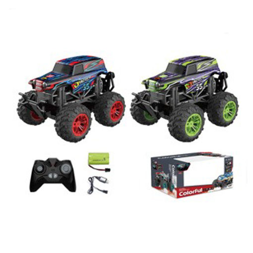 Picture of R/C 1:16 CAR + SMOKE LIGHT + SOUND 2 ASSORTED.